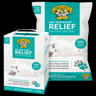 Precious cat Respiratory Releif Clay Premium All Natural cat Litter with Herbal Essences