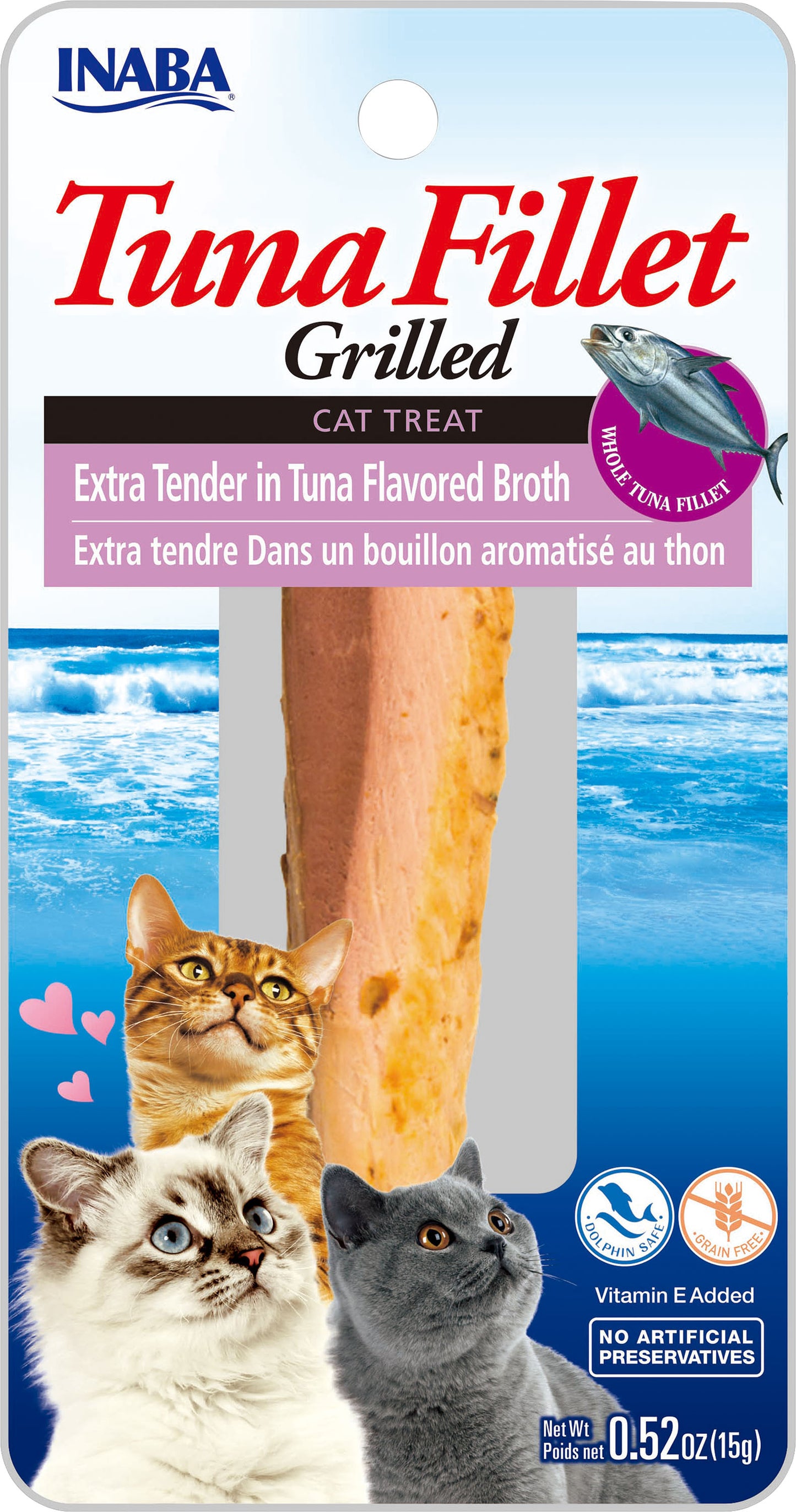 Inaba Tuna Fillet Grilled Xtender W/Flavored Broth (Pack Of 6)