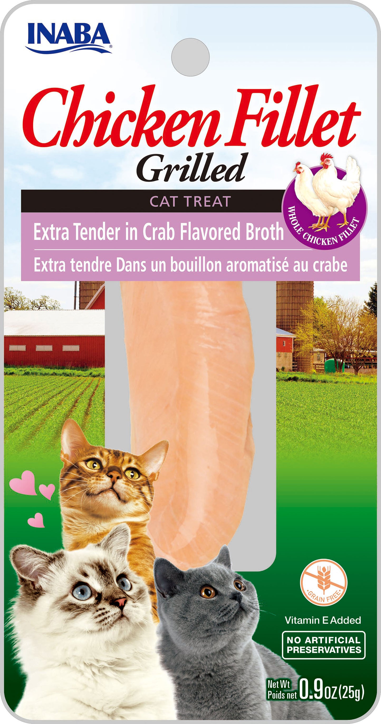 Inaba Chicken Fillet Grilled Xtend W/Flavor Broth (Pack Of 6)