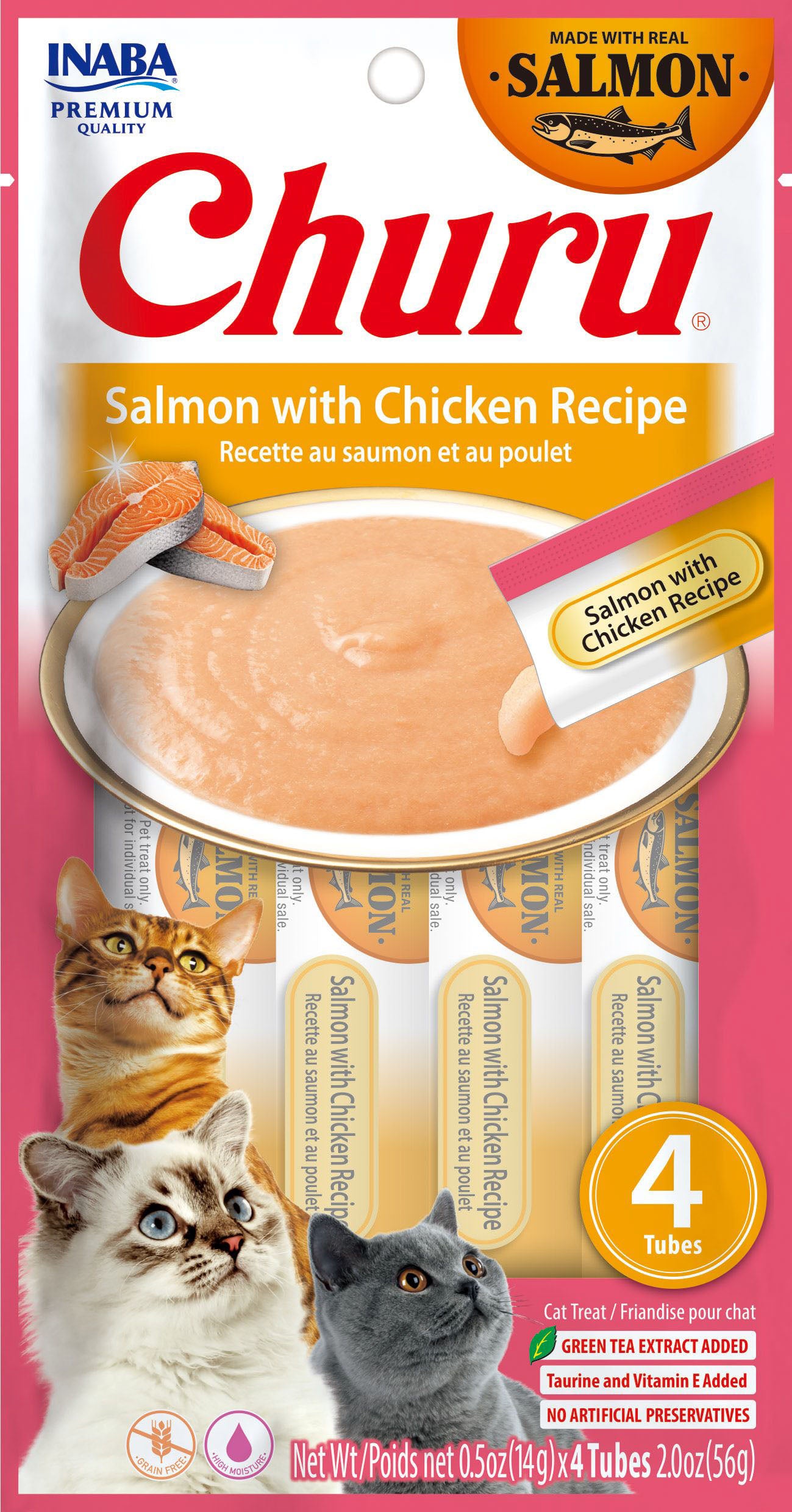 Inaba Churu Puree Cat Treats (Pack Of 6)