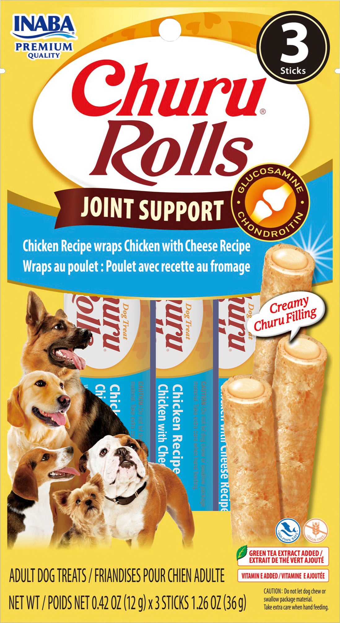 Inaba Churu Rolls Joint Care For Dogs (Pack Of 6)