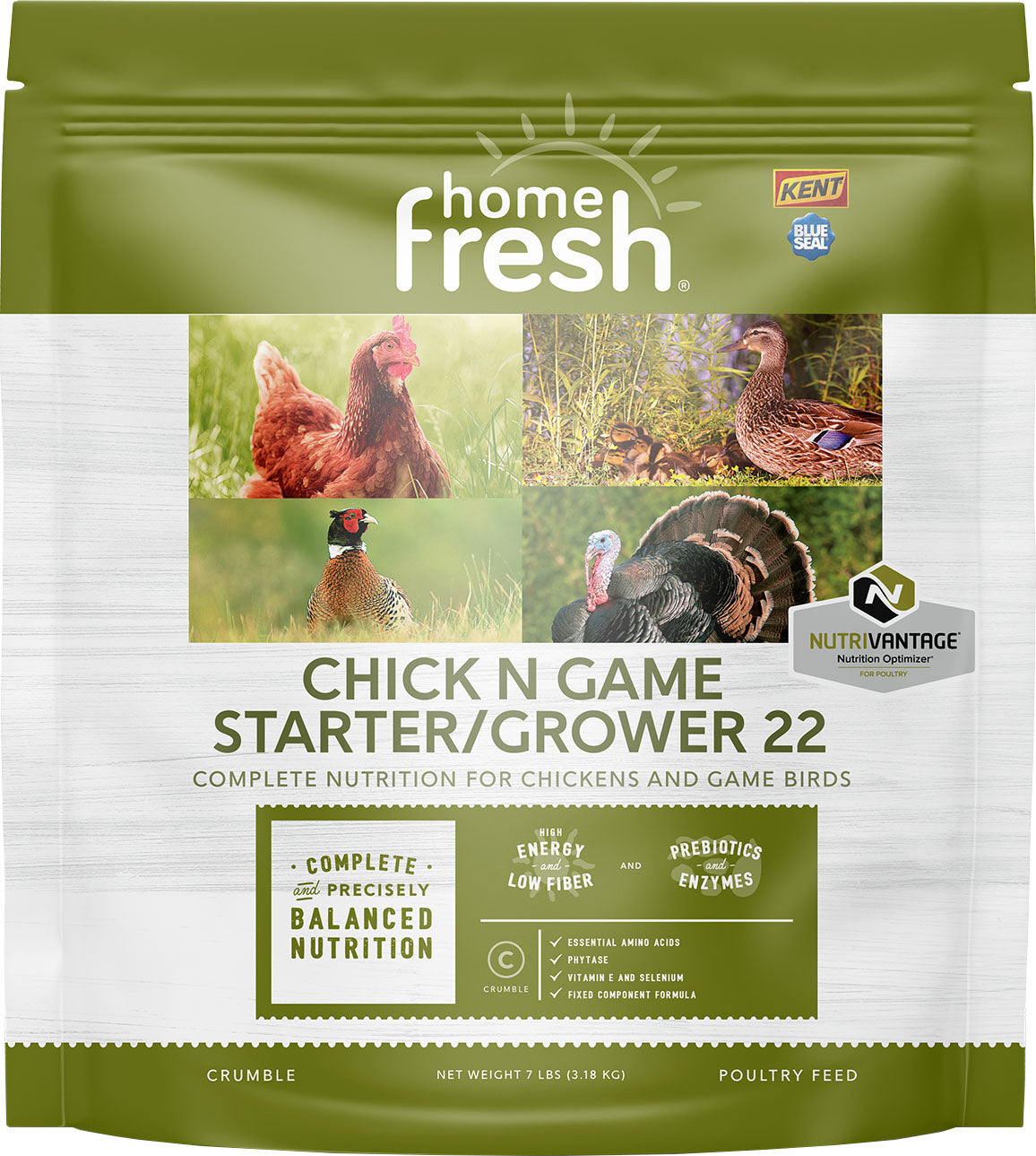 Home Fresh Chick N Game Starter Grower 22