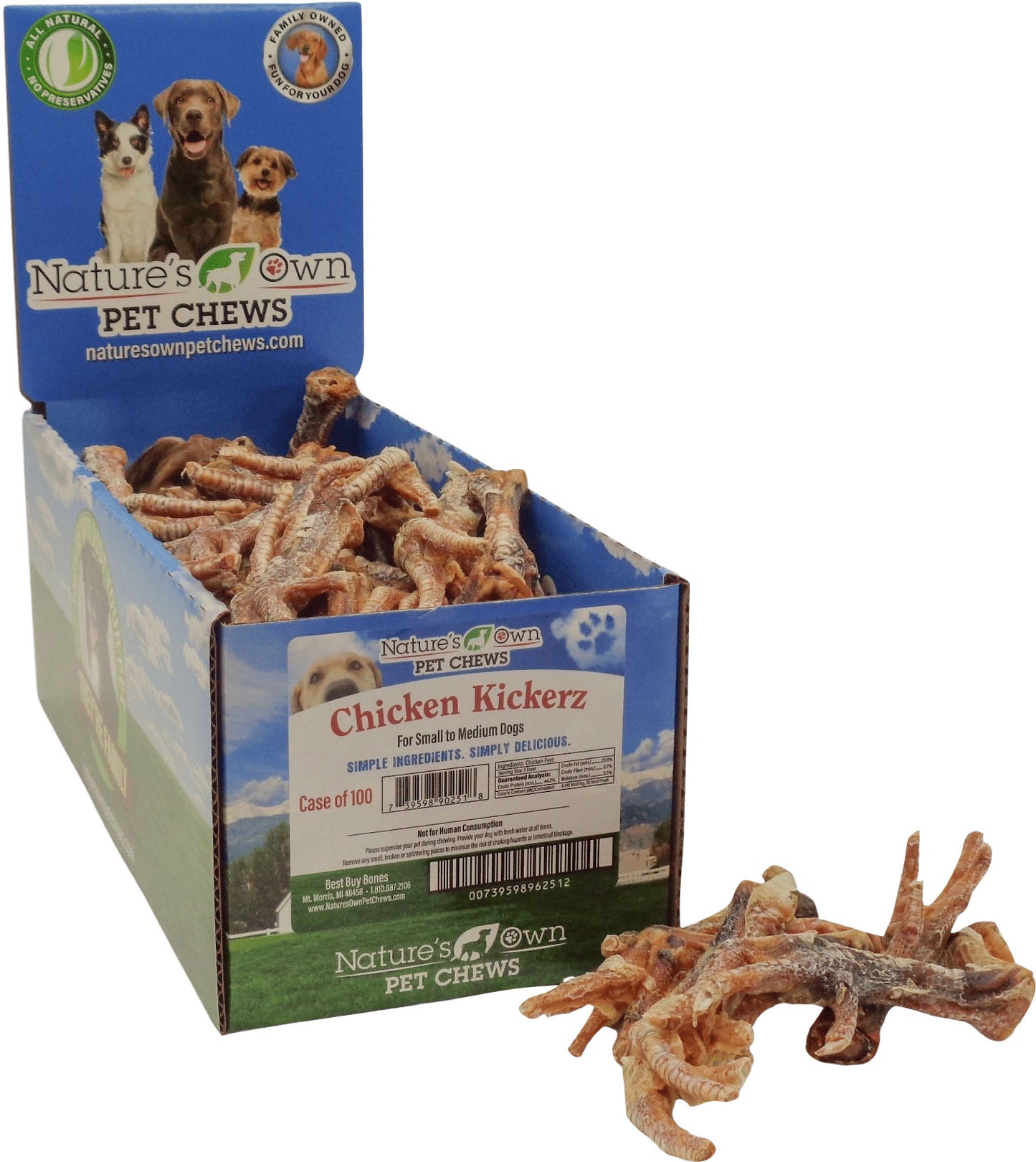 Nature'S Own Usa Chicken Kickerz