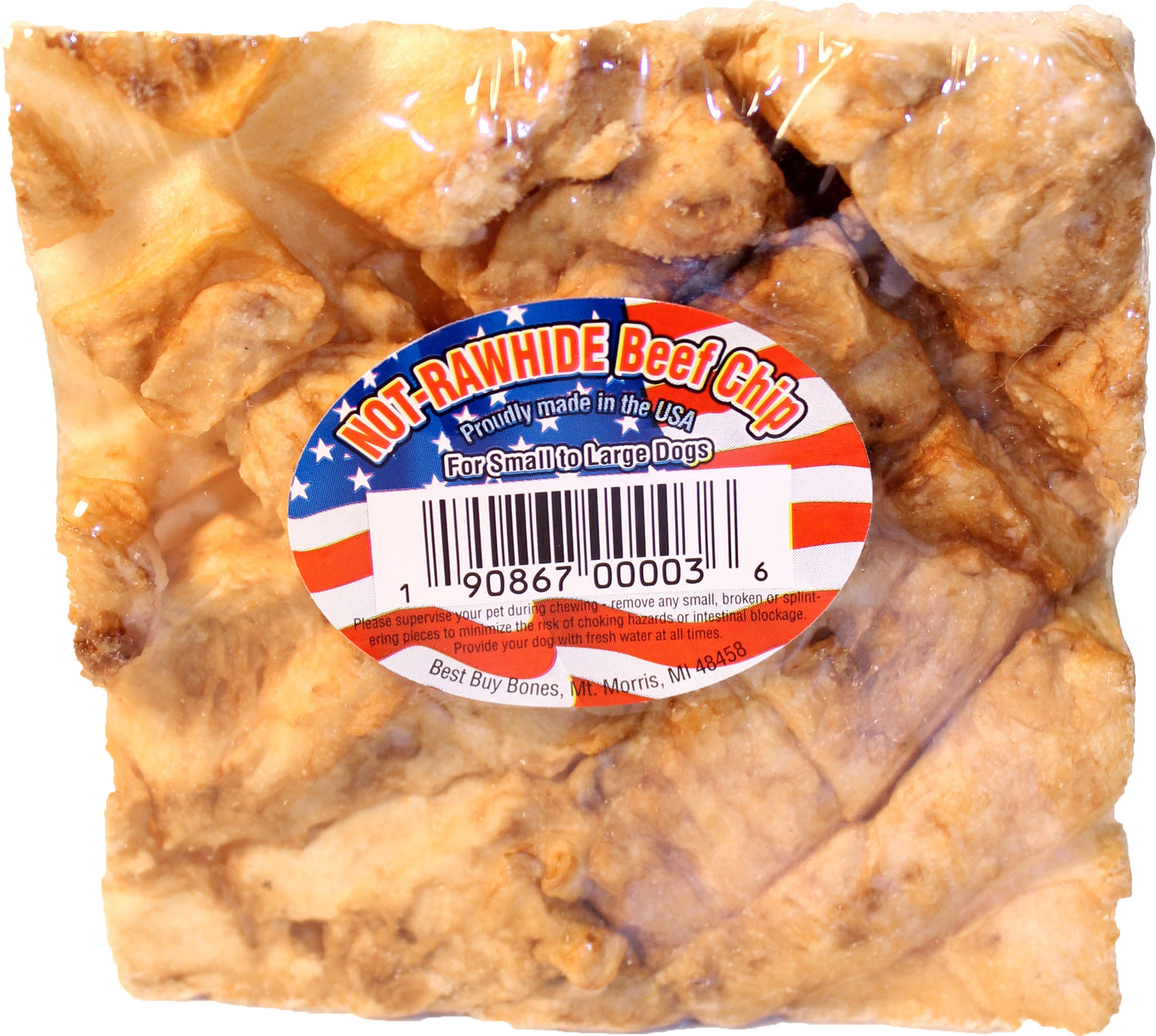 Nature'S Own Usa Not-Rawhide Beef Chips (Pack Of 15)