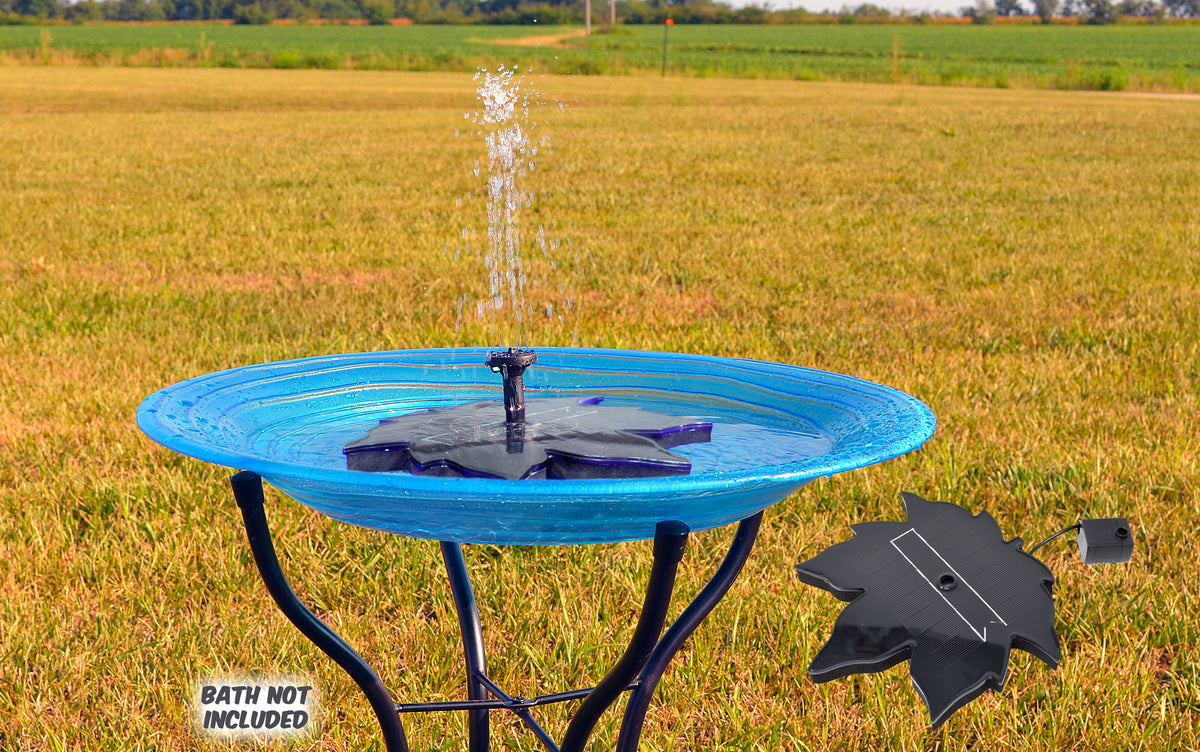 Floating Leaf Solar Bubbler