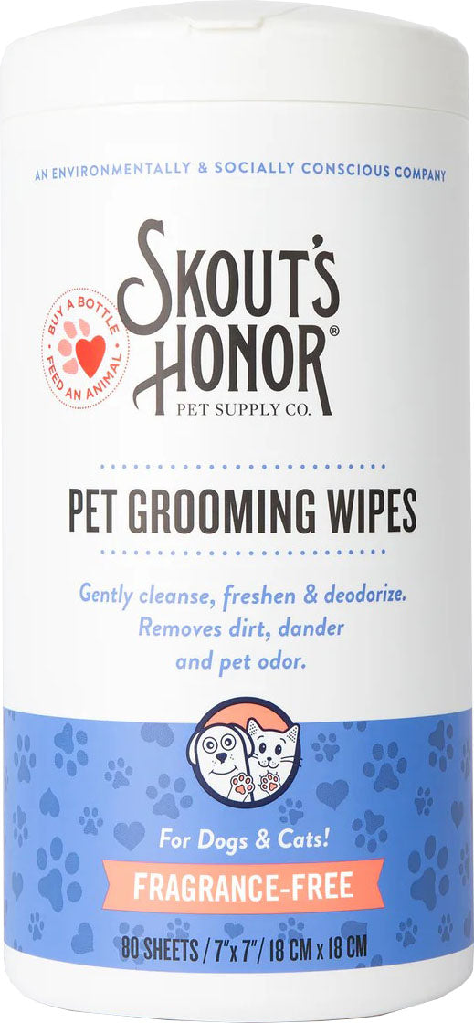 Skouts Honor Pet Grooming Wipes