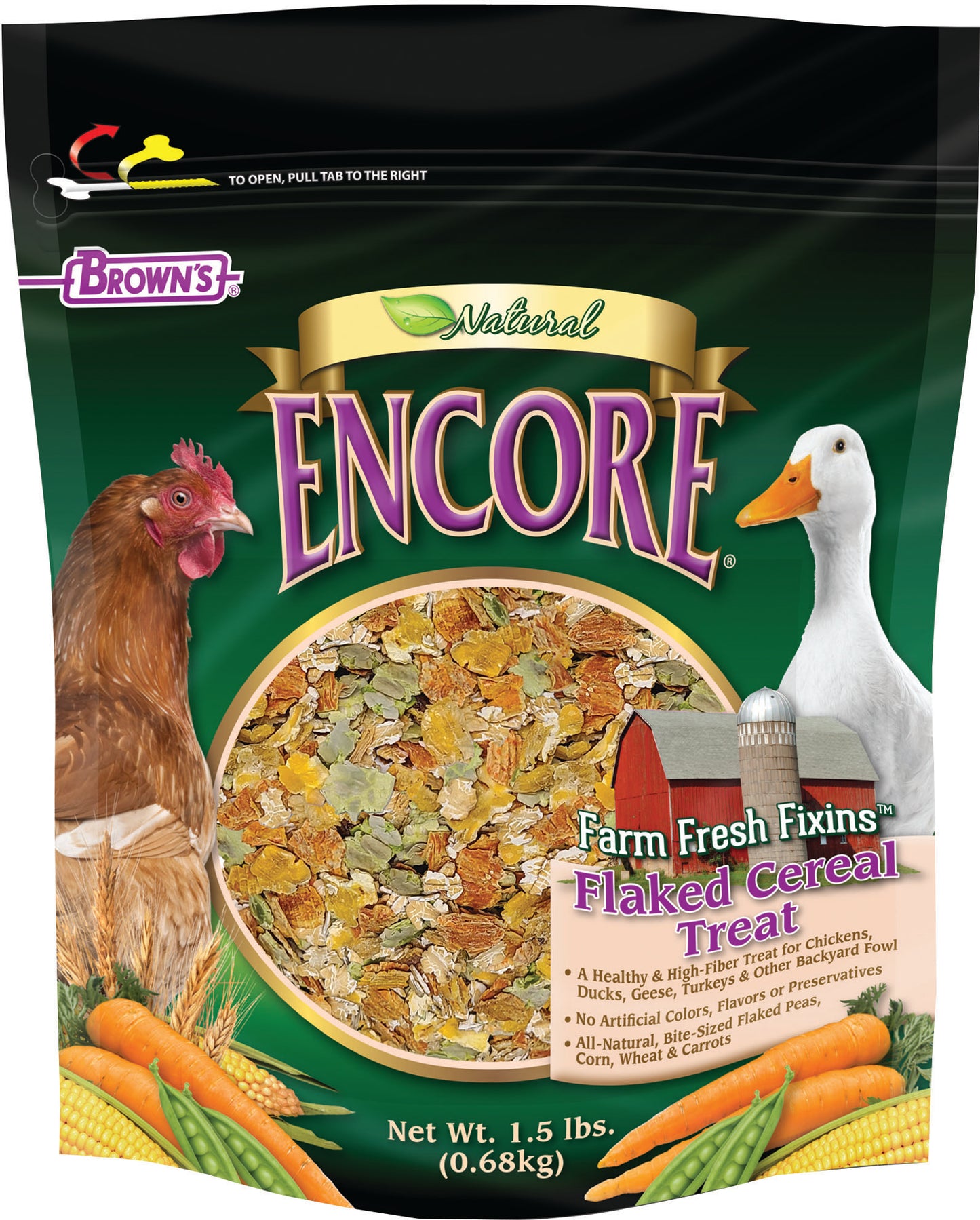 Encore Natural Flaked Cereal Treat