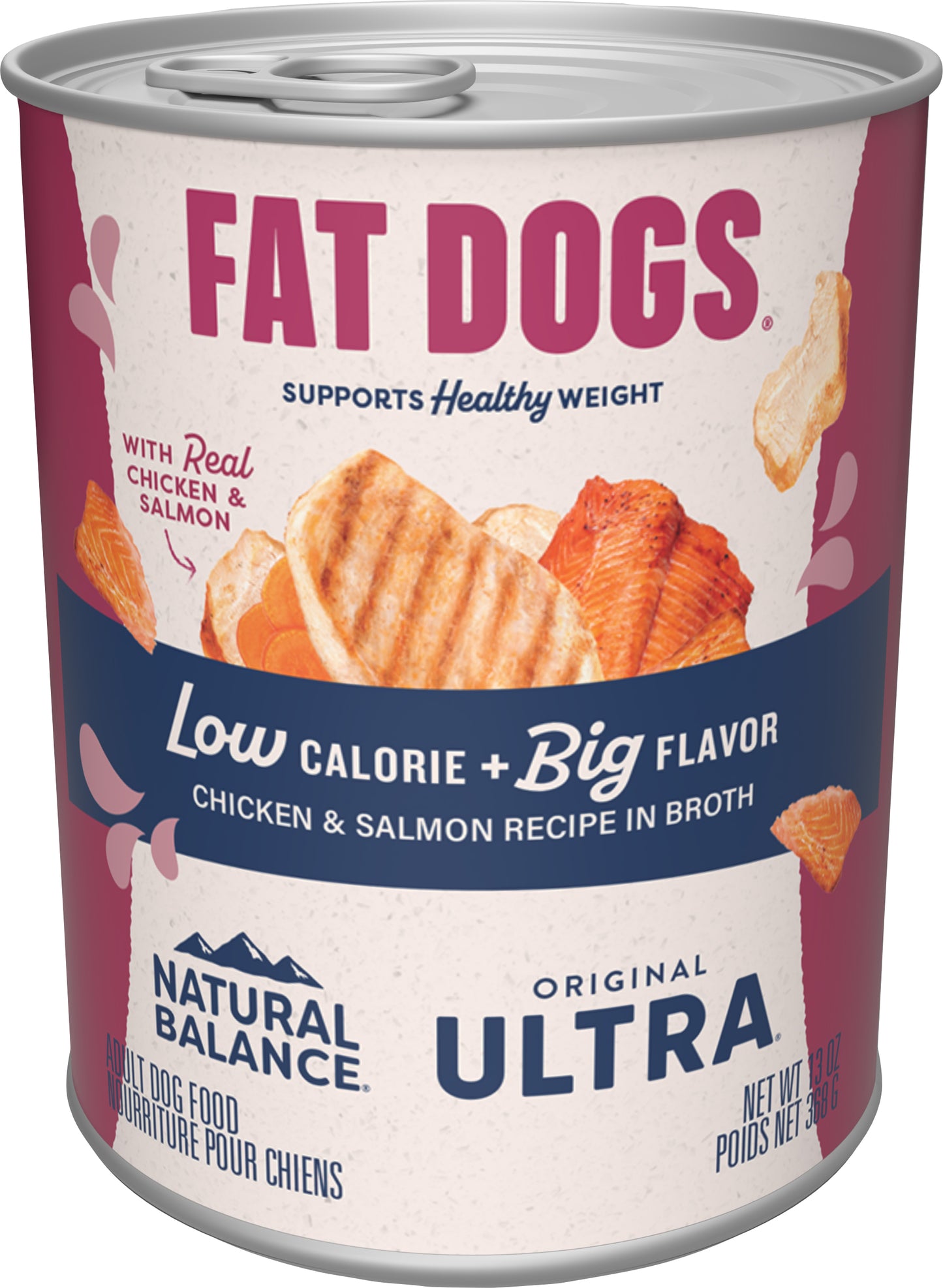 Nb Ultra Fat Dogs Pate Canned Dog Food (Pack Of 12)