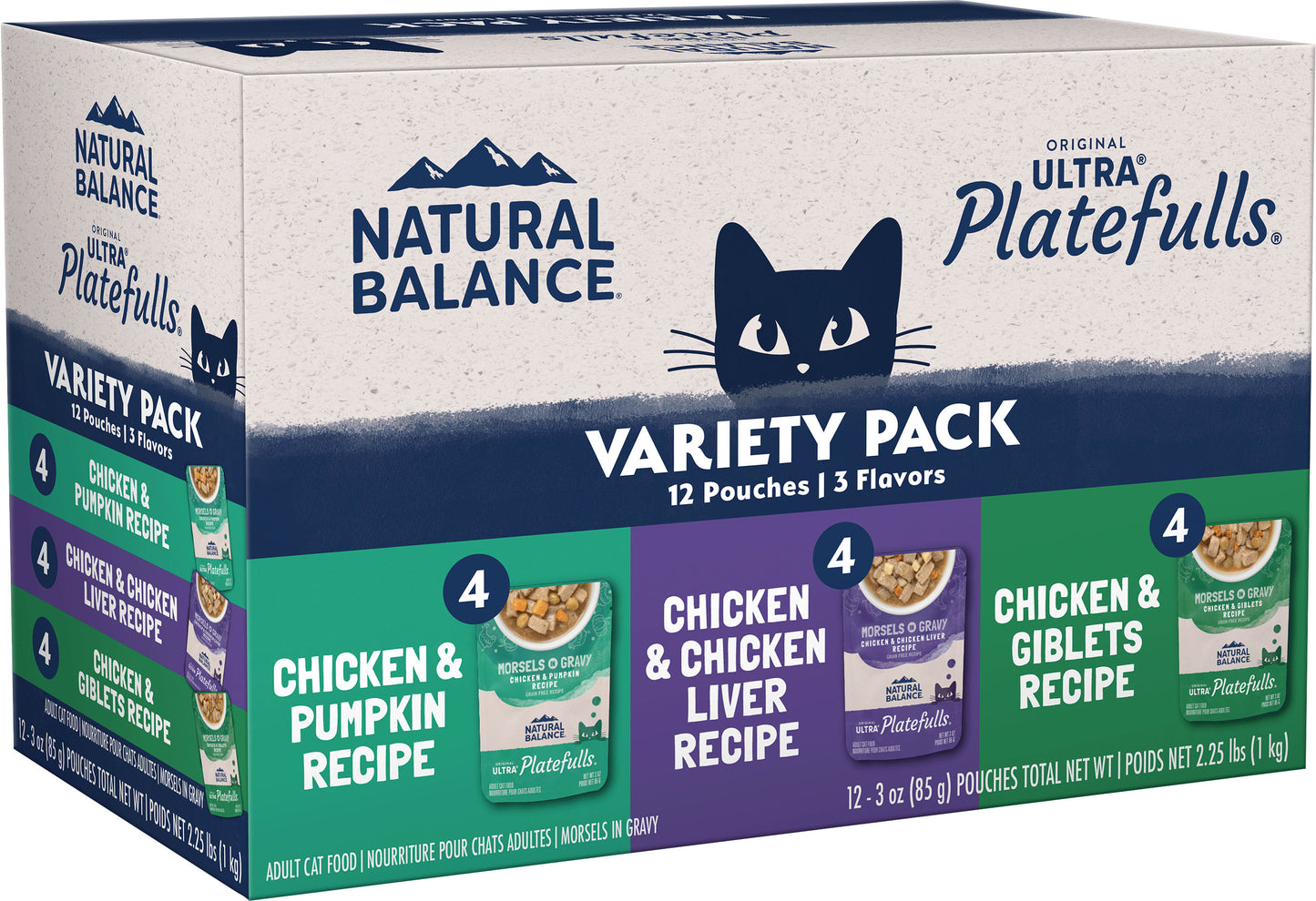 Nb Original Ultra Platefulls Wet Cat Food Vty Pk