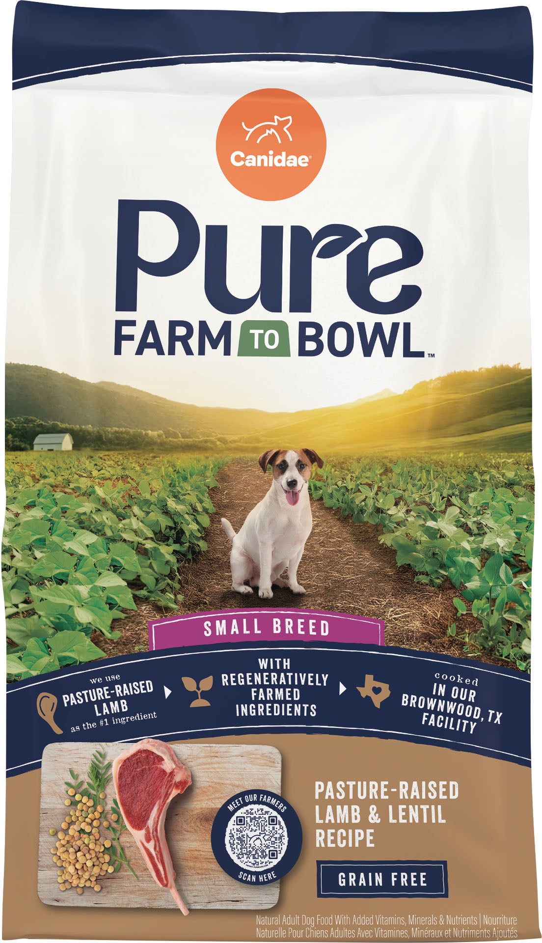 PURE FARM TO BOWL SMALL BREED GRAIN FREE DOG FOOD