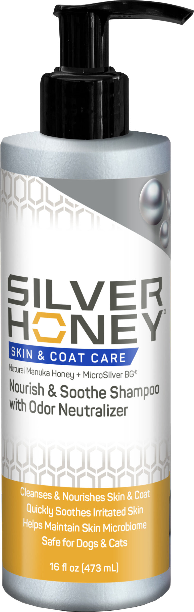 Silver Honey Nourish/Soothe Shampoo W/Odor Contrl