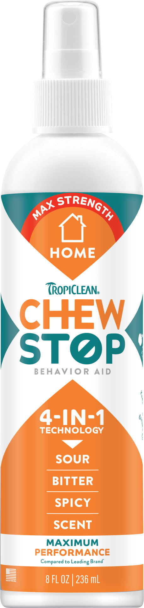 Tropiclean Chew Stop Behavior Aid Home Spray