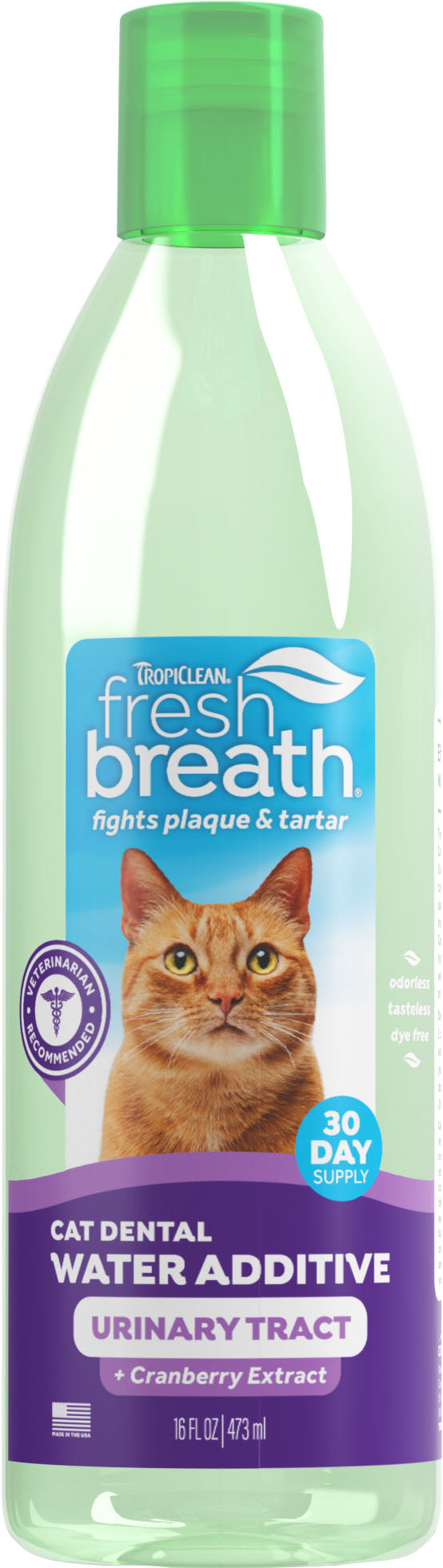 Fresh Breath Water Additive W/ Urinary Support Cat