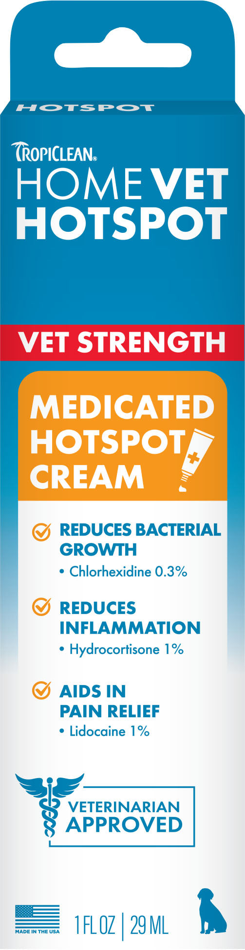 Tropiclean Homevet Hot Spot Cream