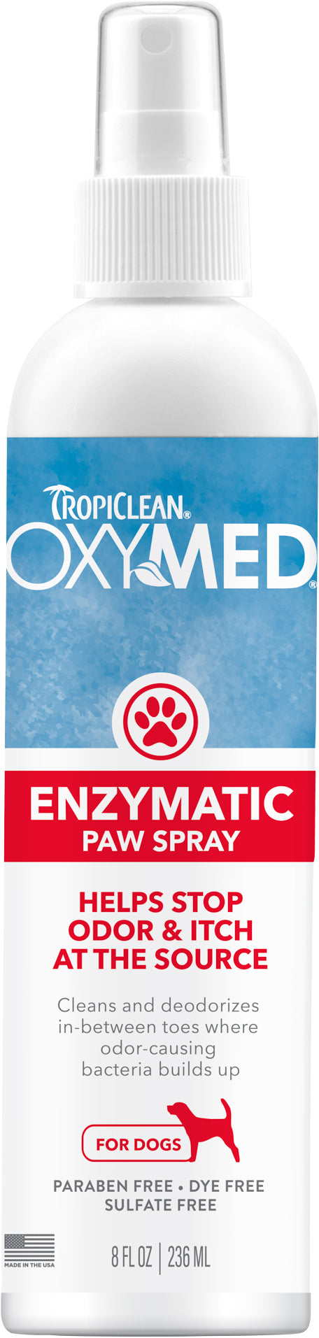 Oxymed Enzymatic Paw Odor And Itch Spray