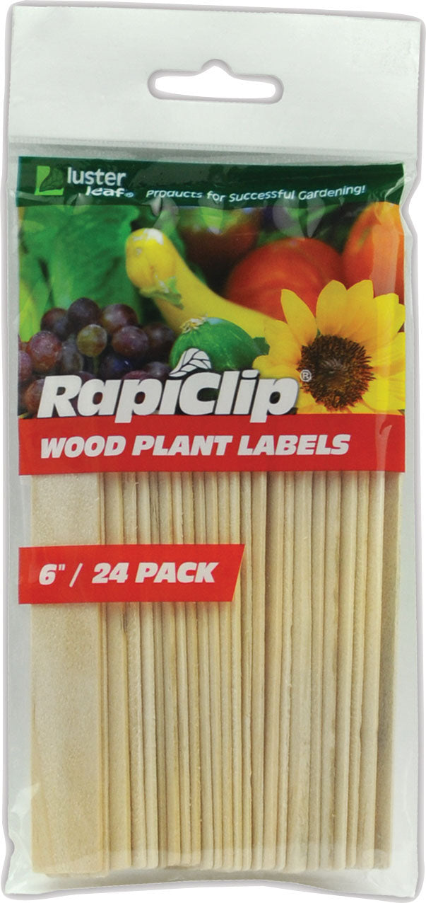 Rapiclip Wood Plant Labels