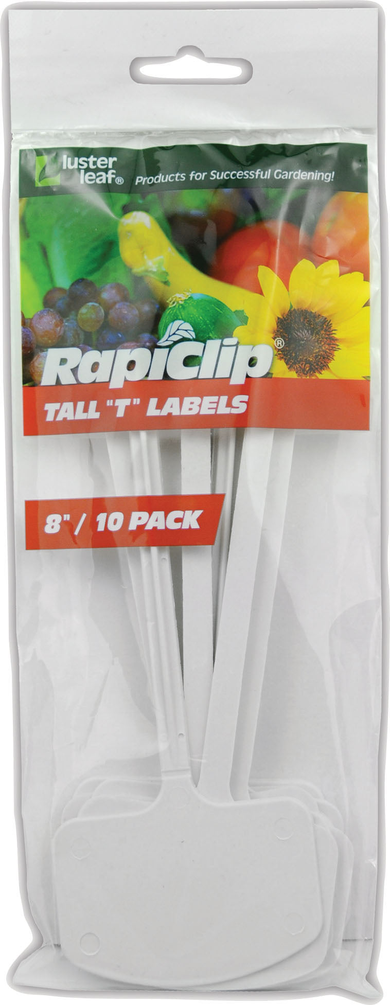 Rapiclip Plastic Tall T Labels