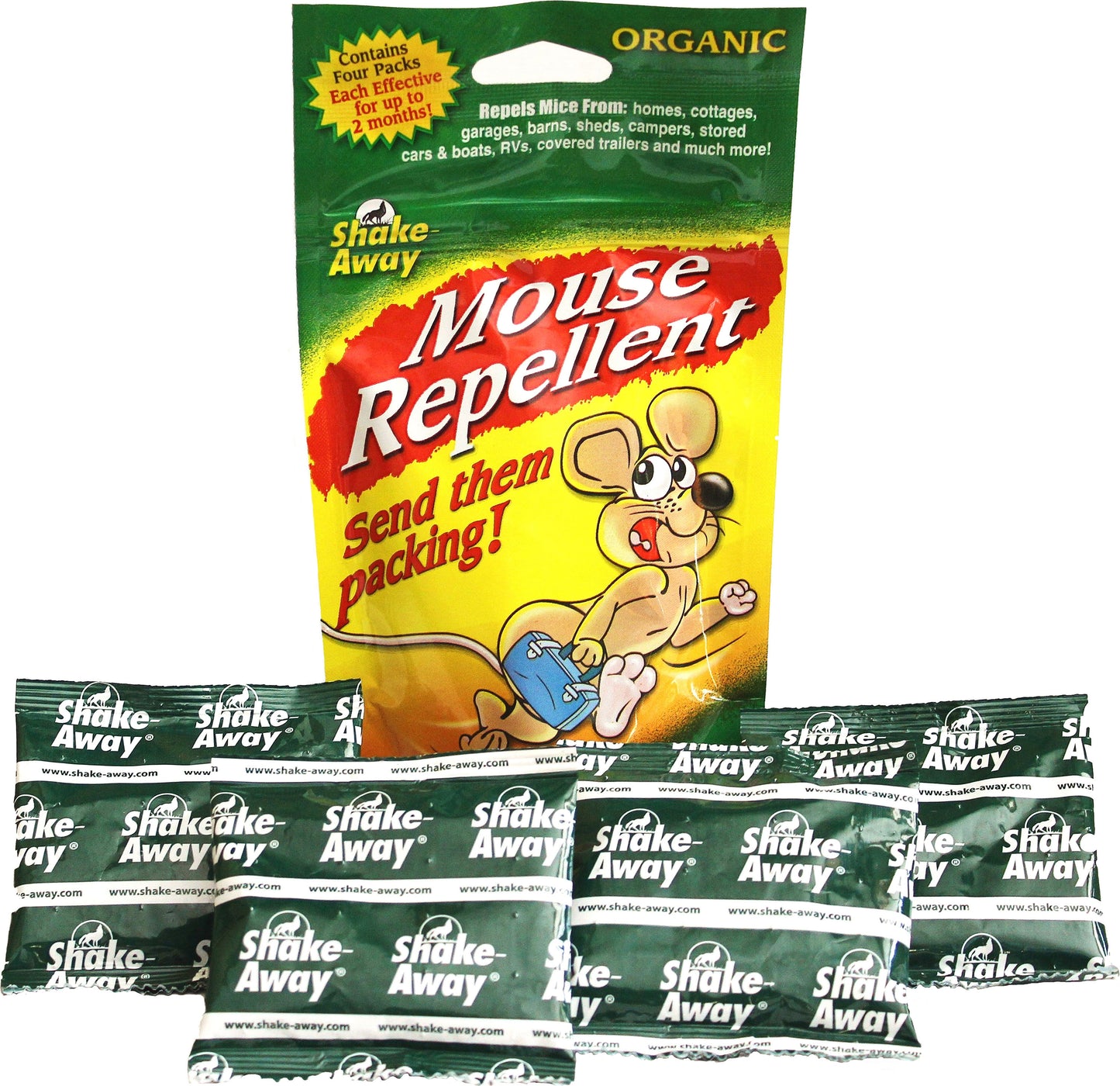 Shake-Away Mouse Repellent