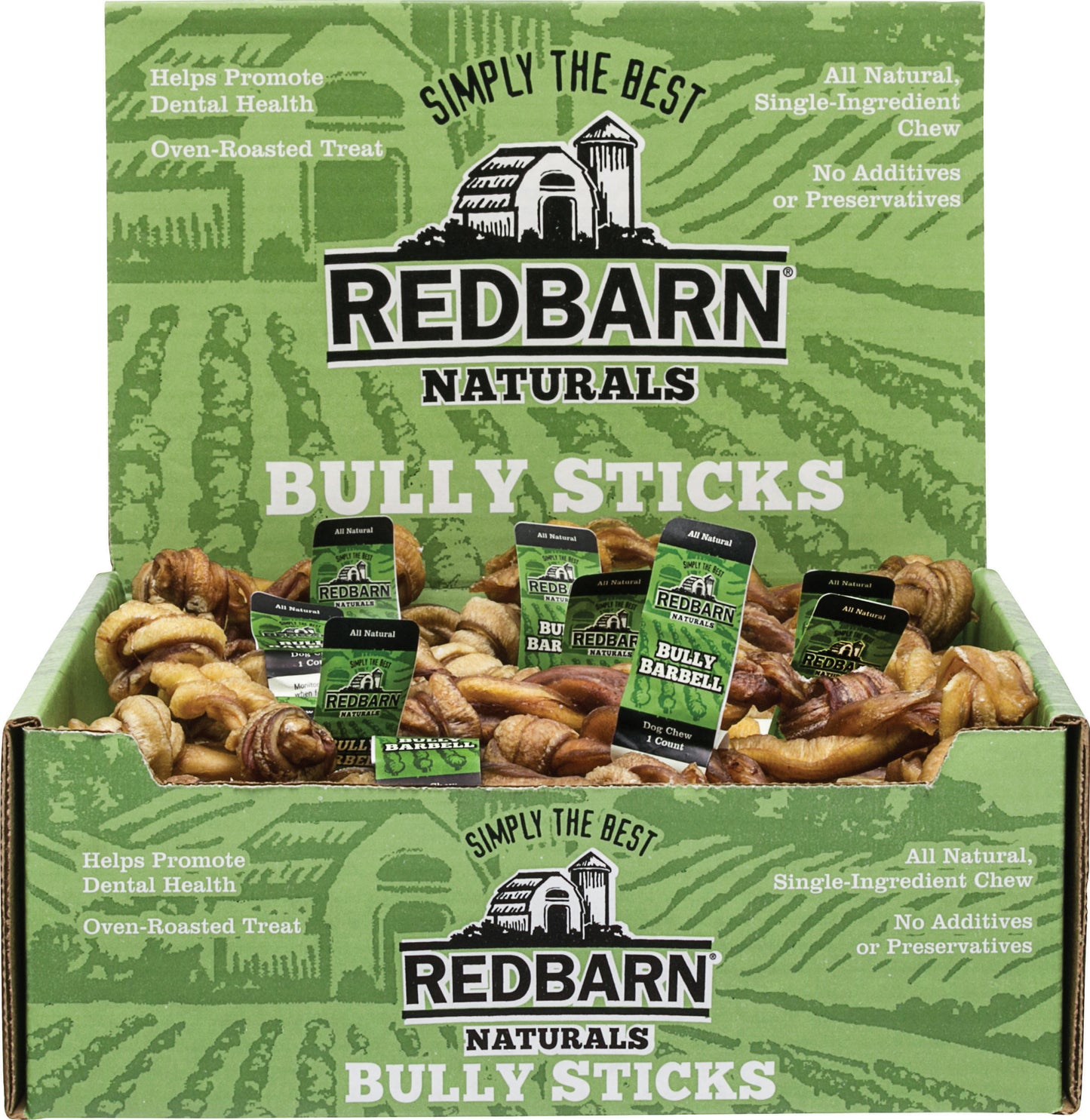 Redbarn Naturals Bully Barbells Chew (Pack Of 50)