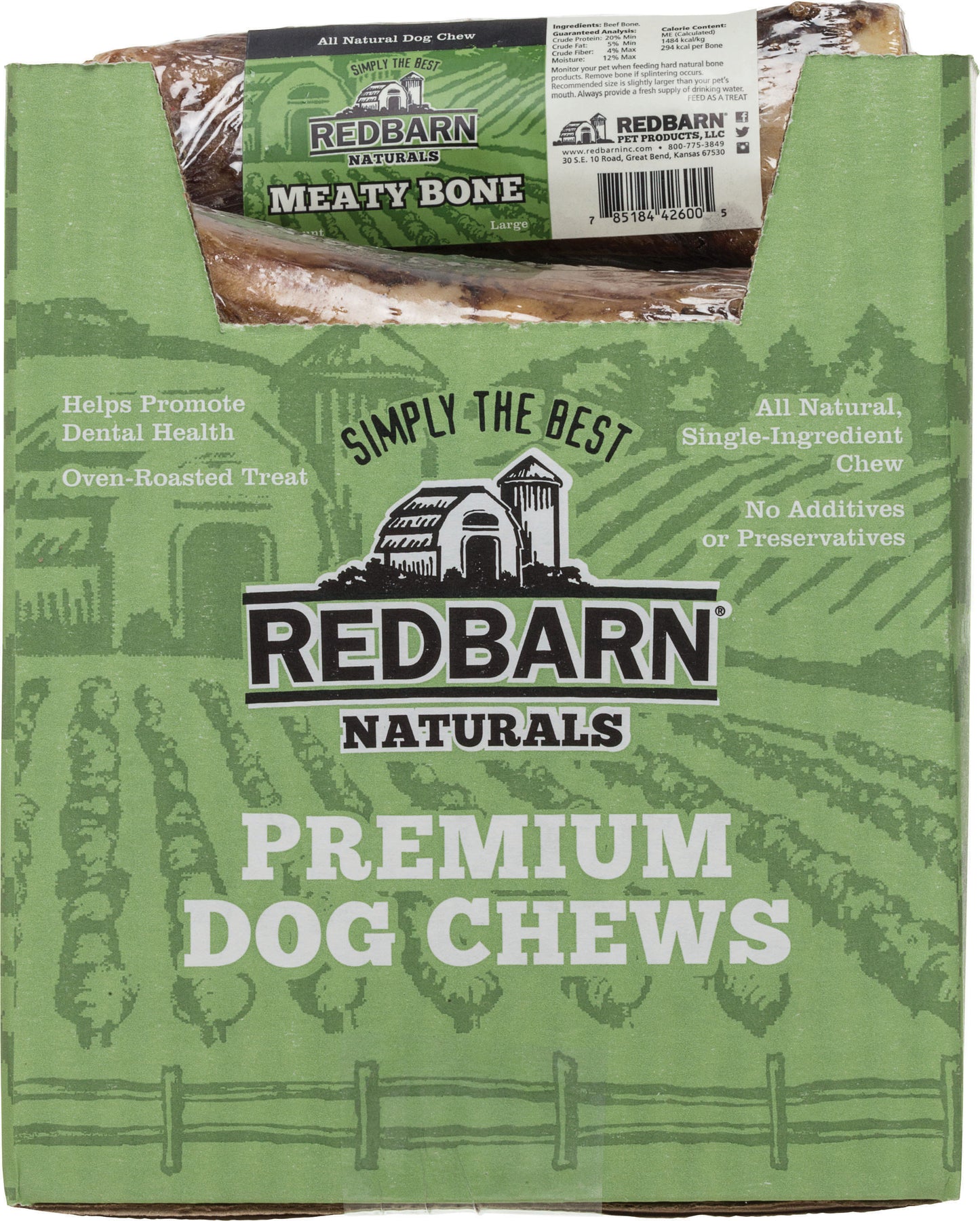 Redbarn Naturals Meaty Bone (Pack Of 30)