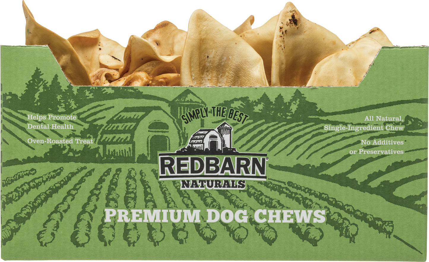 Redbarn Puffed Sow Ears (Pack Of 40)