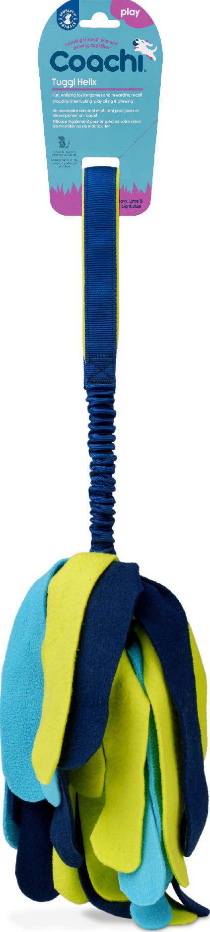 Coachi Tuggi Elastic Spider Super Tough Tug Toy