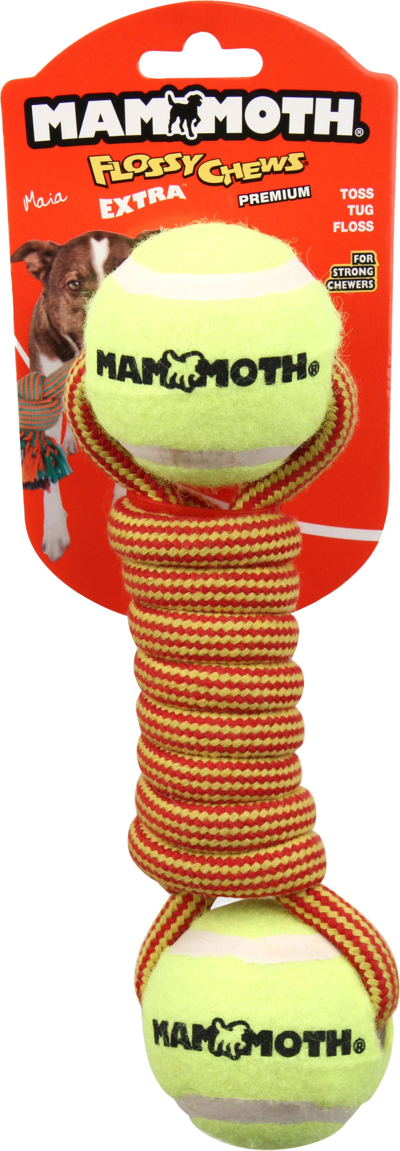 Mammoth Extra Twister Bone W/2 Tennis Balls
