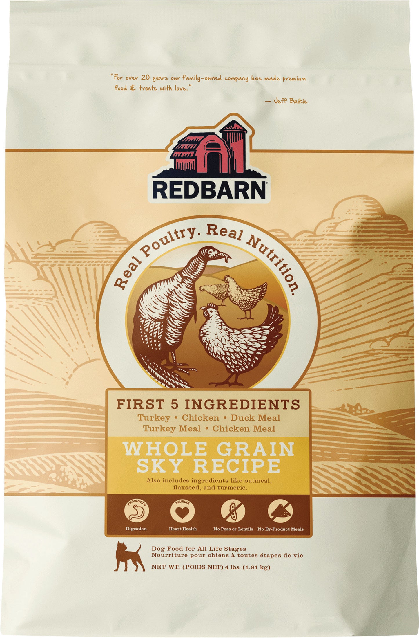 Redbarn Whole Grain Sky Recipe Dog Food