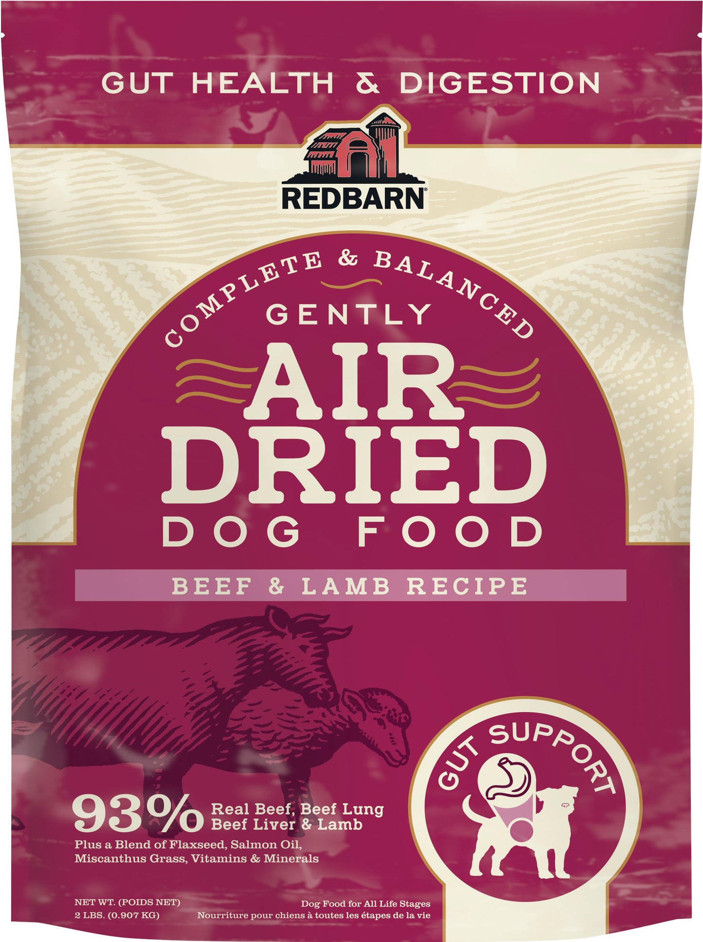Redbarn Air Dried Gut Health Dog Food