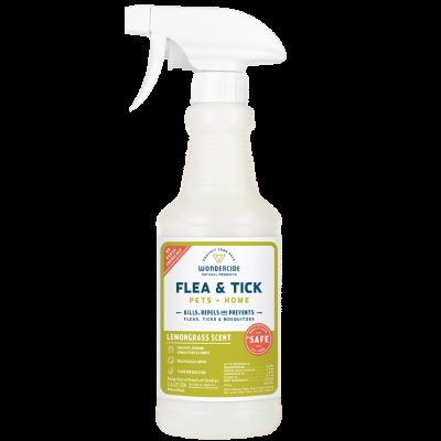 Wondercide Natural Flea, Tick & Mosquito Spray for Pets & Home with Essential Oils - 16 oz