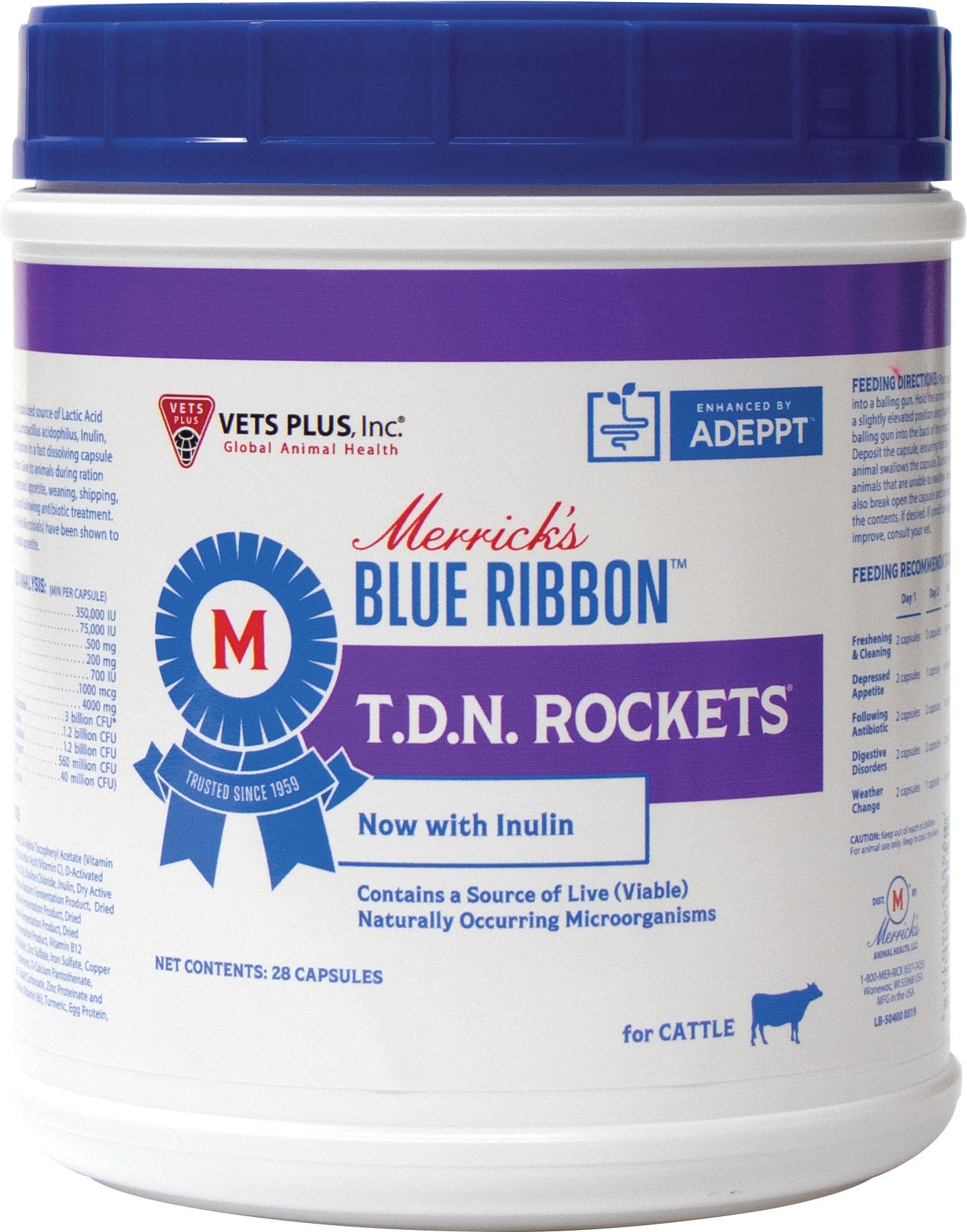 Vets Plus T.D.N. Rockets Horse Supplement