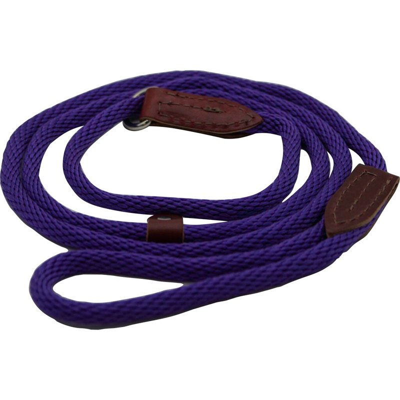 OmniPet British Rope Slip Lead for Dogs, 6', Purple