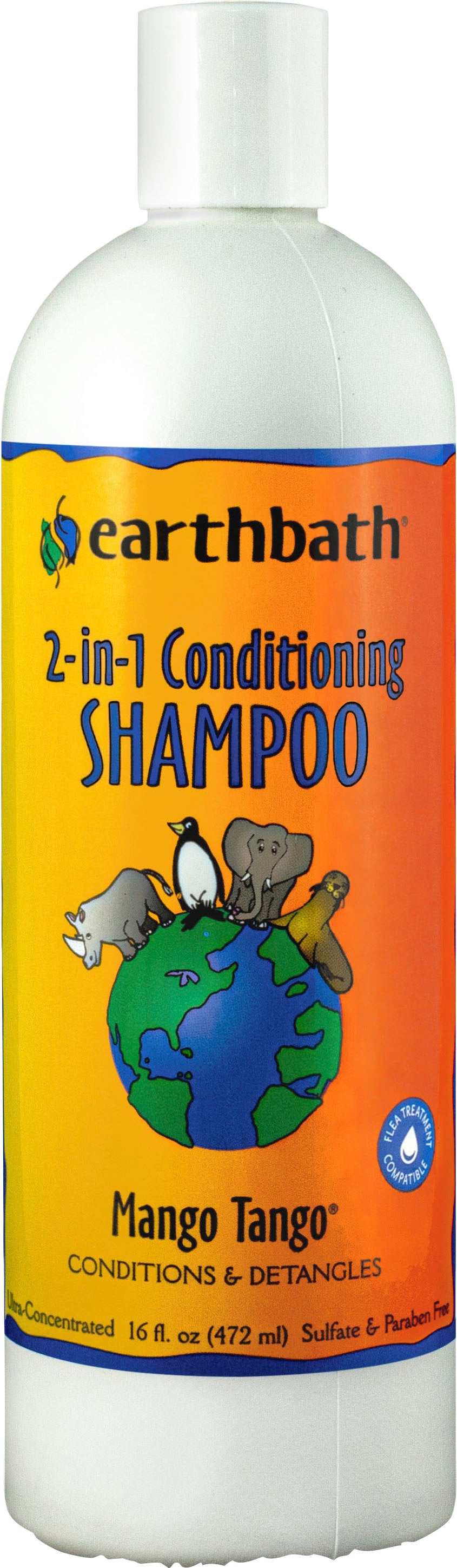Earthbath 2-In-1 Conditioning Pet Shampoo