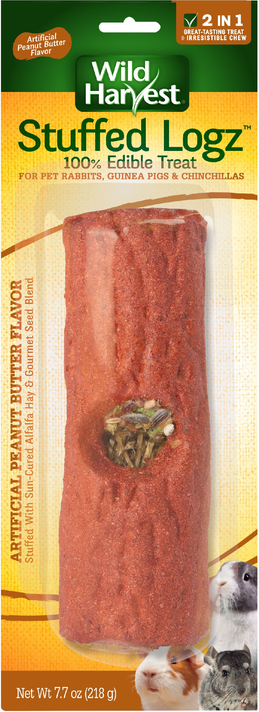Wild Harvest Stuffed Logz For Samll Animals