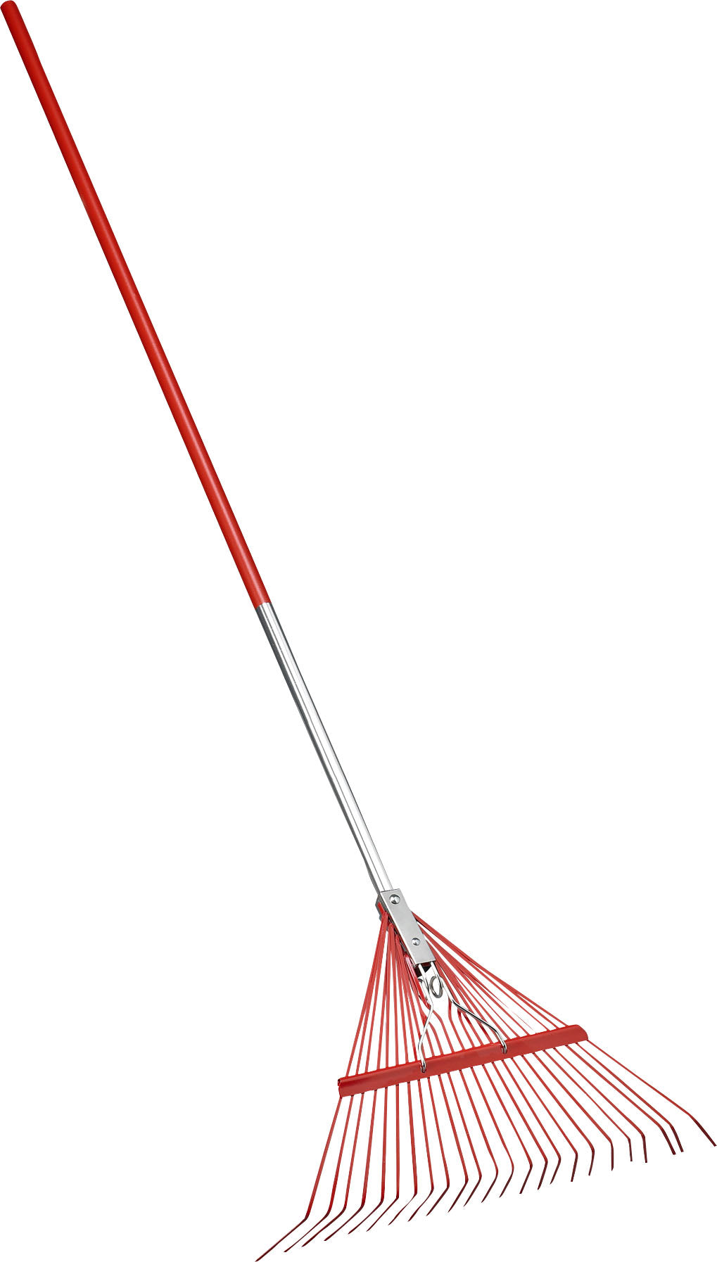 24 Tine Aluminum Handle Spring Brace Rake