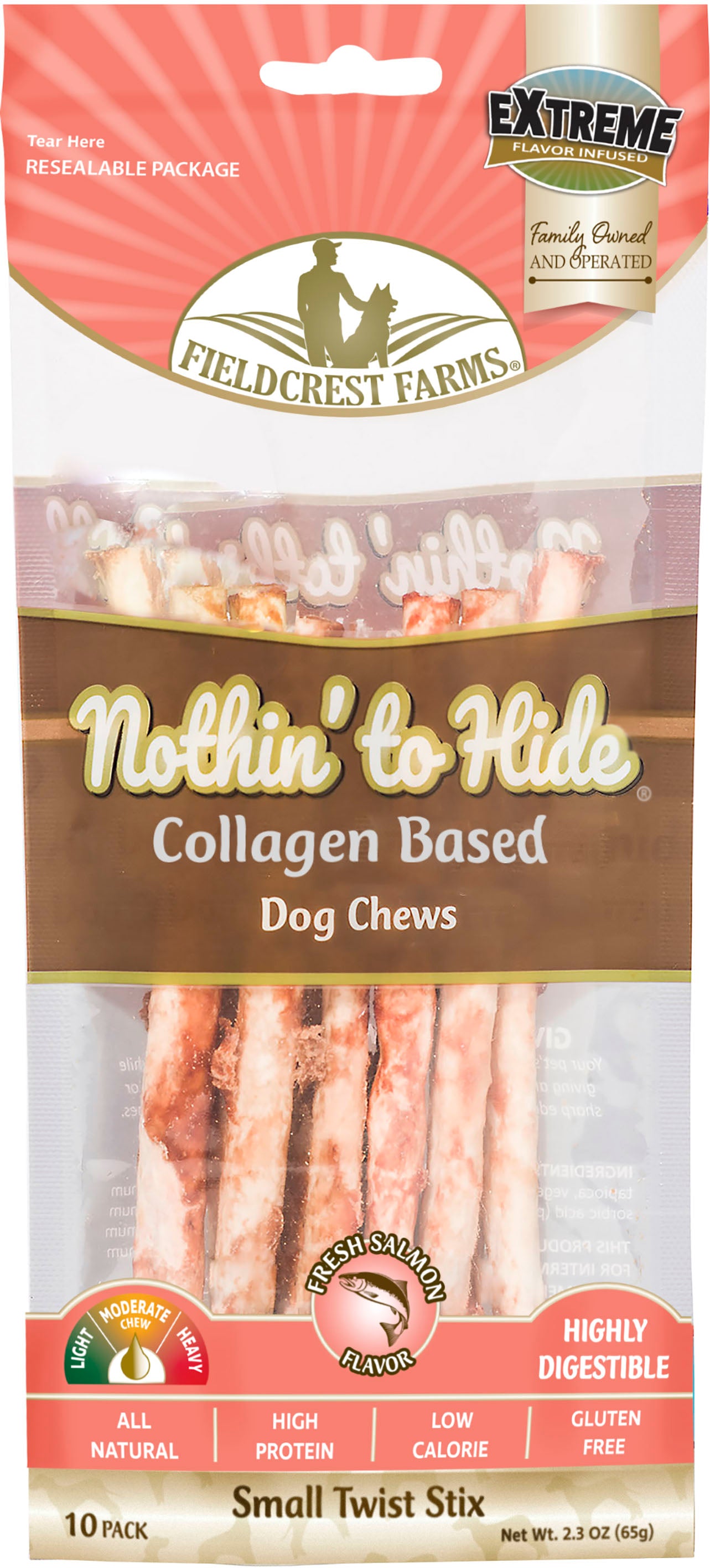 Nothin' To Hide Rawhide Alternative Twist Stix