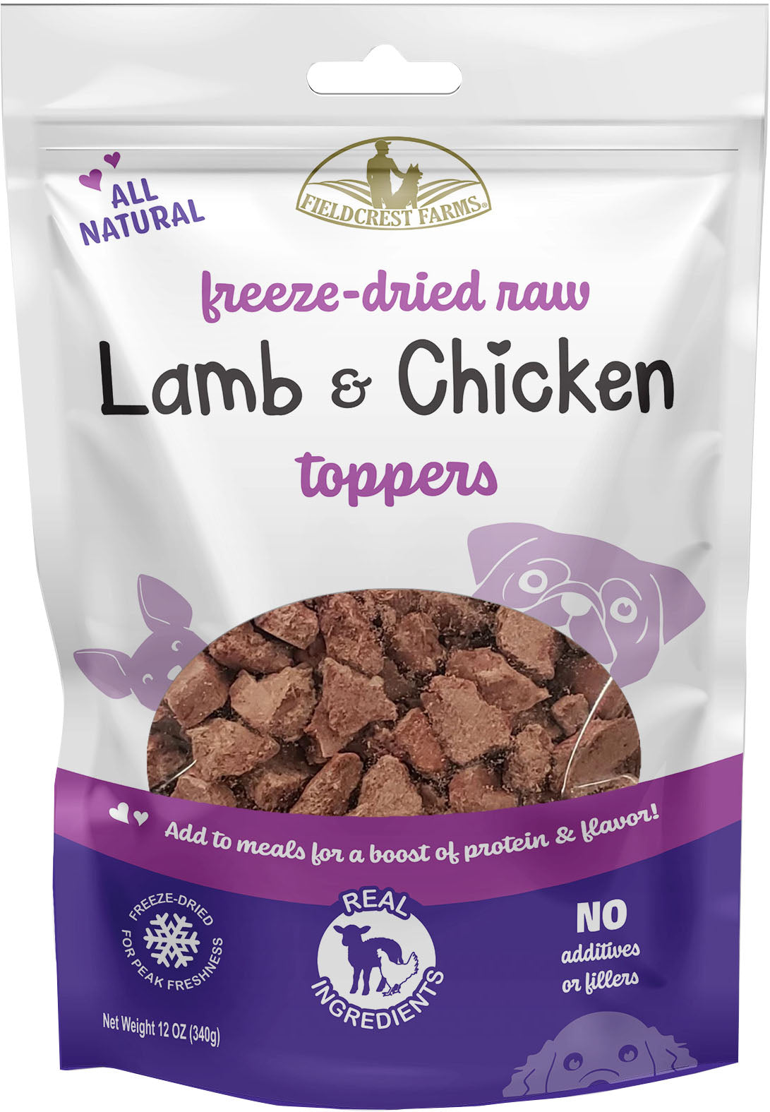 Fieldcrest Farms Dog Toppers
