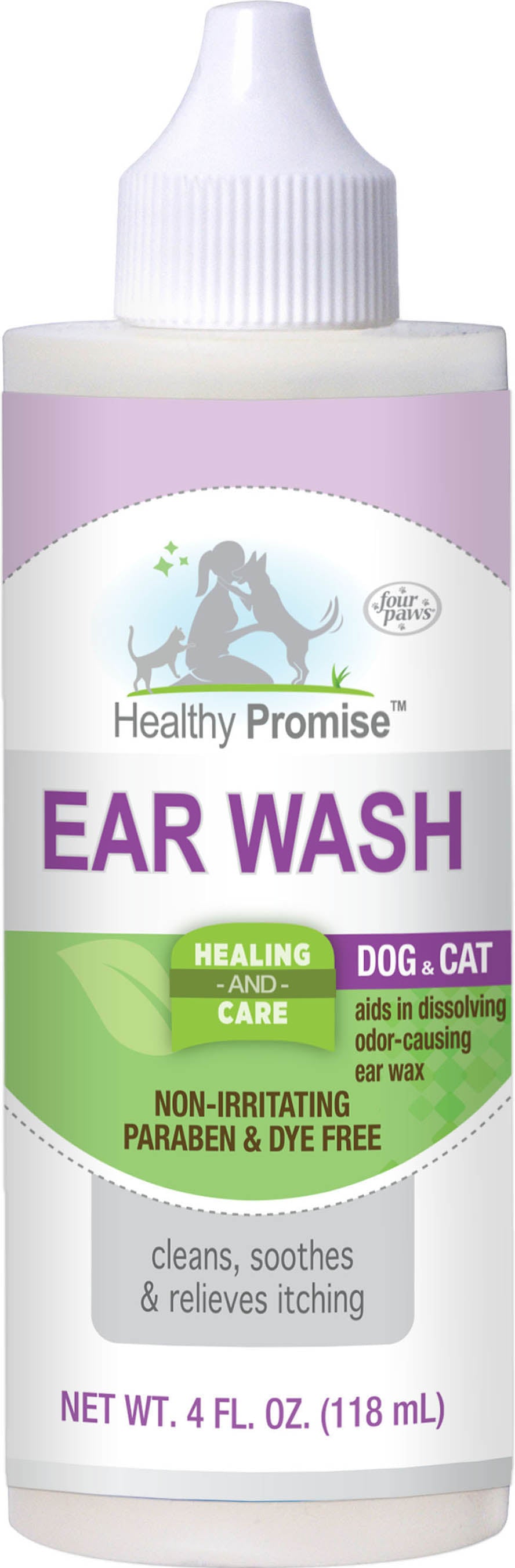 Four Paws Ear Wash Anti-Itch Ear Cleaner