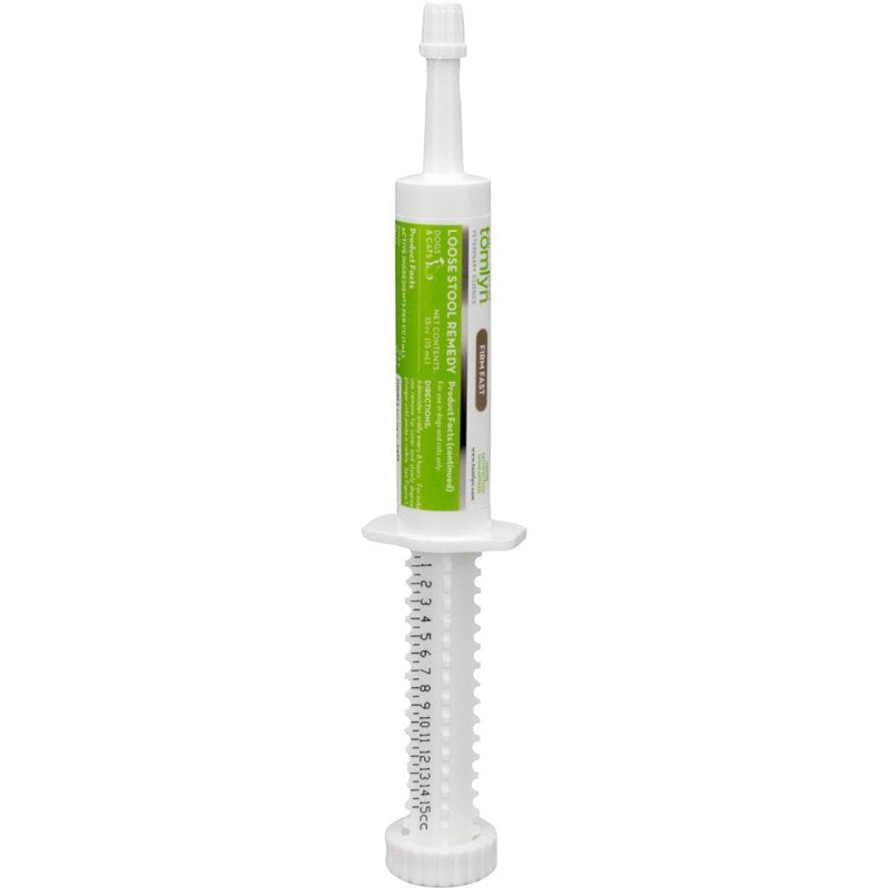 TOMLYN Firm Fast Loose Stool Remedy Gel, Helps Relieve Occasional Diarrhea in Cats and Dogs, 15cc