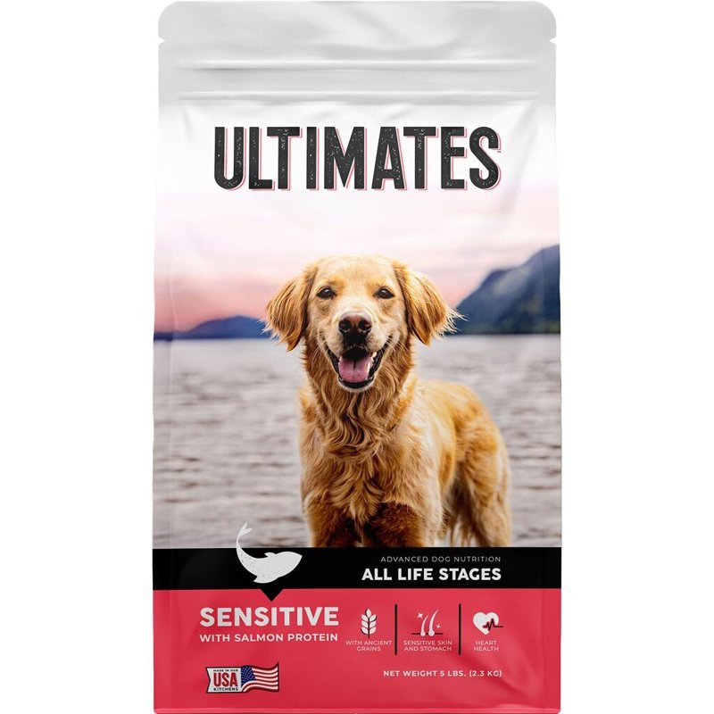 Ultimates Sensitive with Salmon Protein Dry Dog Food 5 lb
