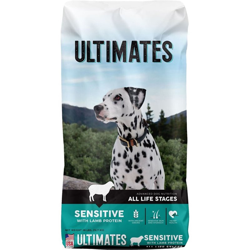 Ultimates Sensitive with Lamb Protein Dry Dog Food, 28 lb