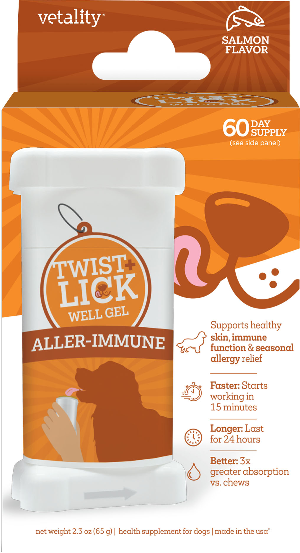 Vetality Twist & Lick Skin & Coat Supplement