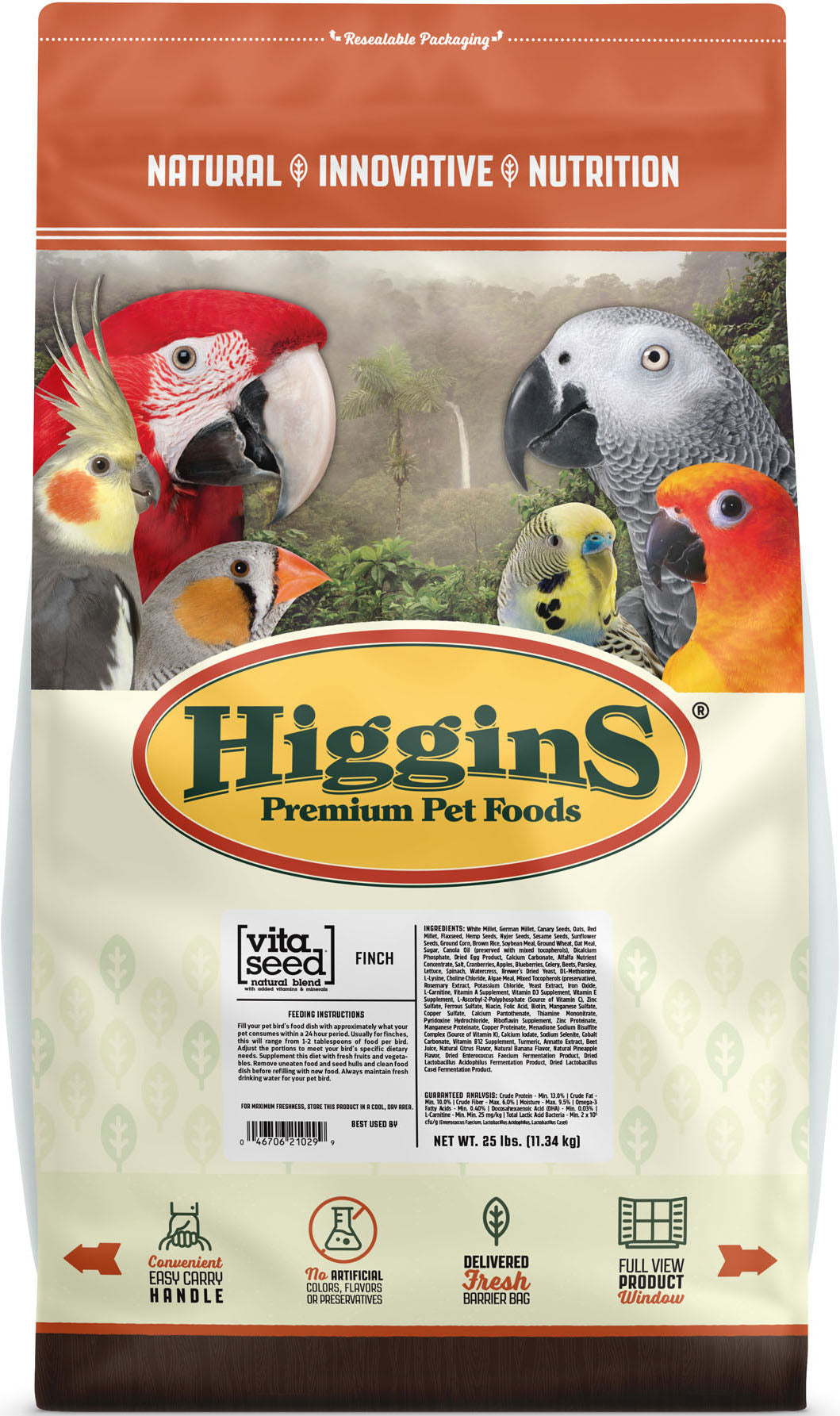 Vita Seed Natural Blend Finch