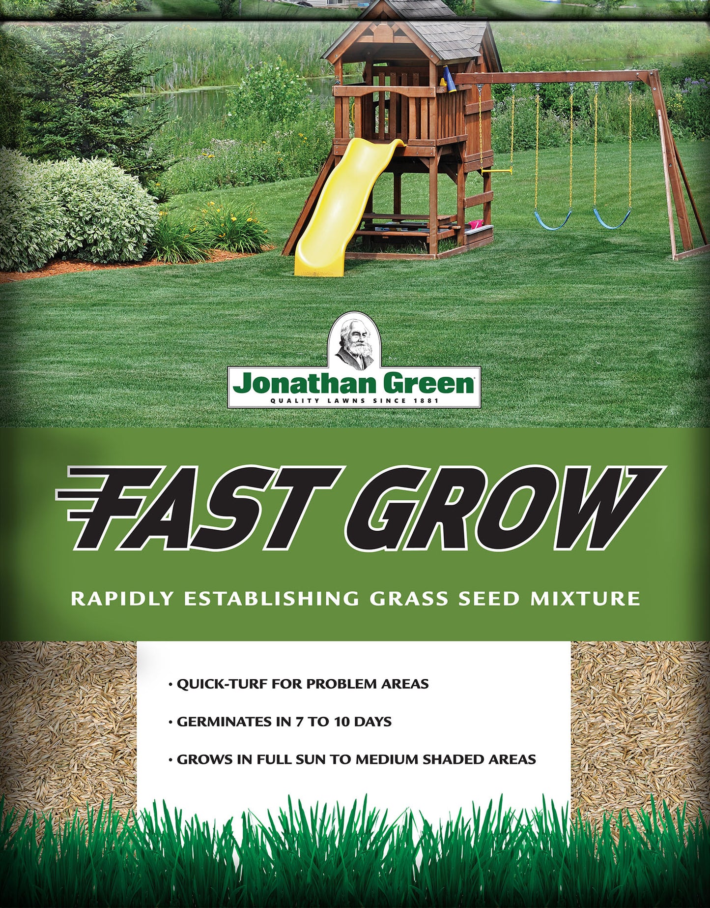 Fast Grow Grass Seed Mixture
