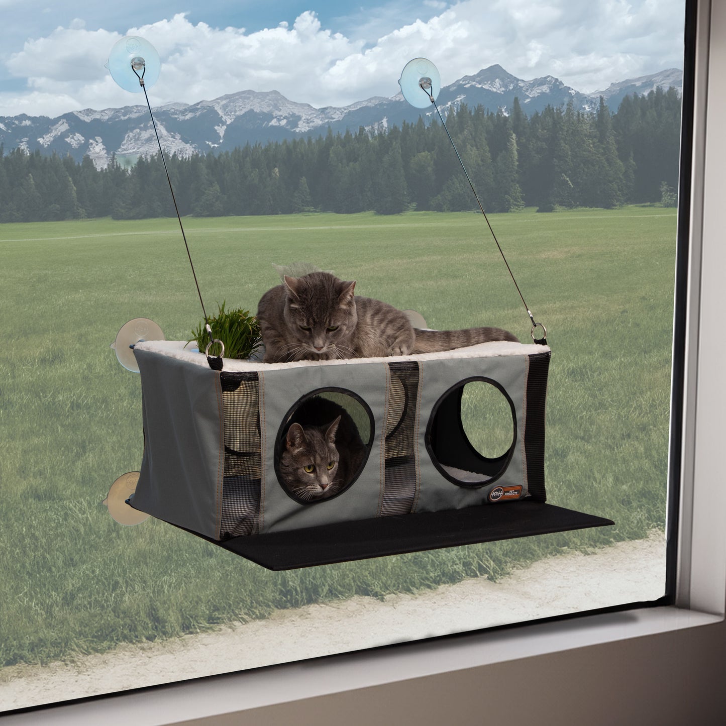 K&H Ez Mount Penthouse With Grow Station