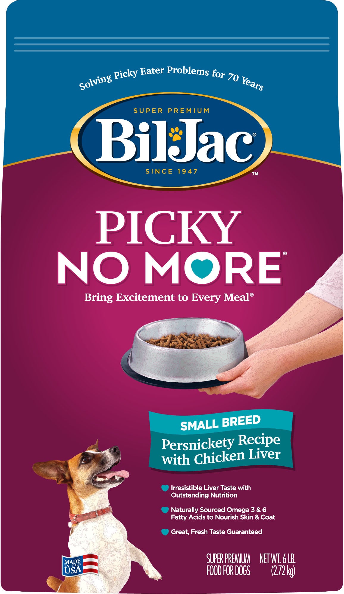 Bil-Jac Picky No More Small Breed Dog Food