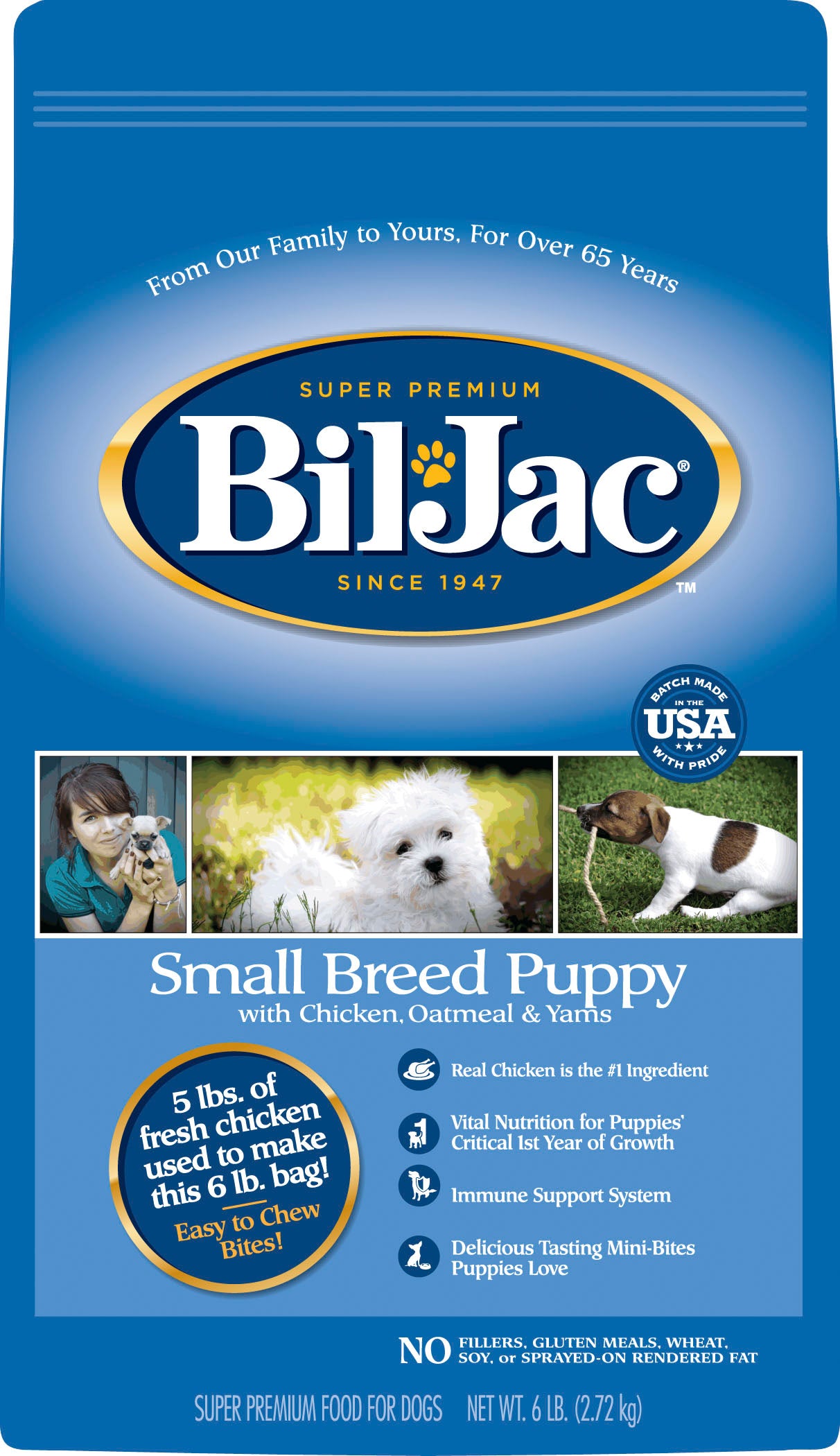 Bil-Jac Small Breed Puppy Dog Food