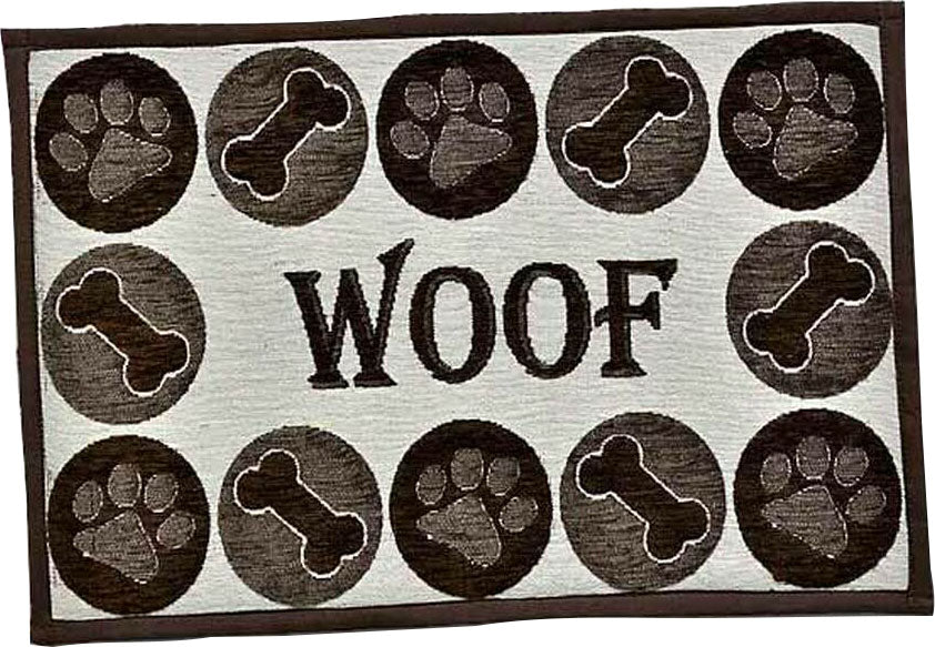Bella Woof Chenille Fashion Mat