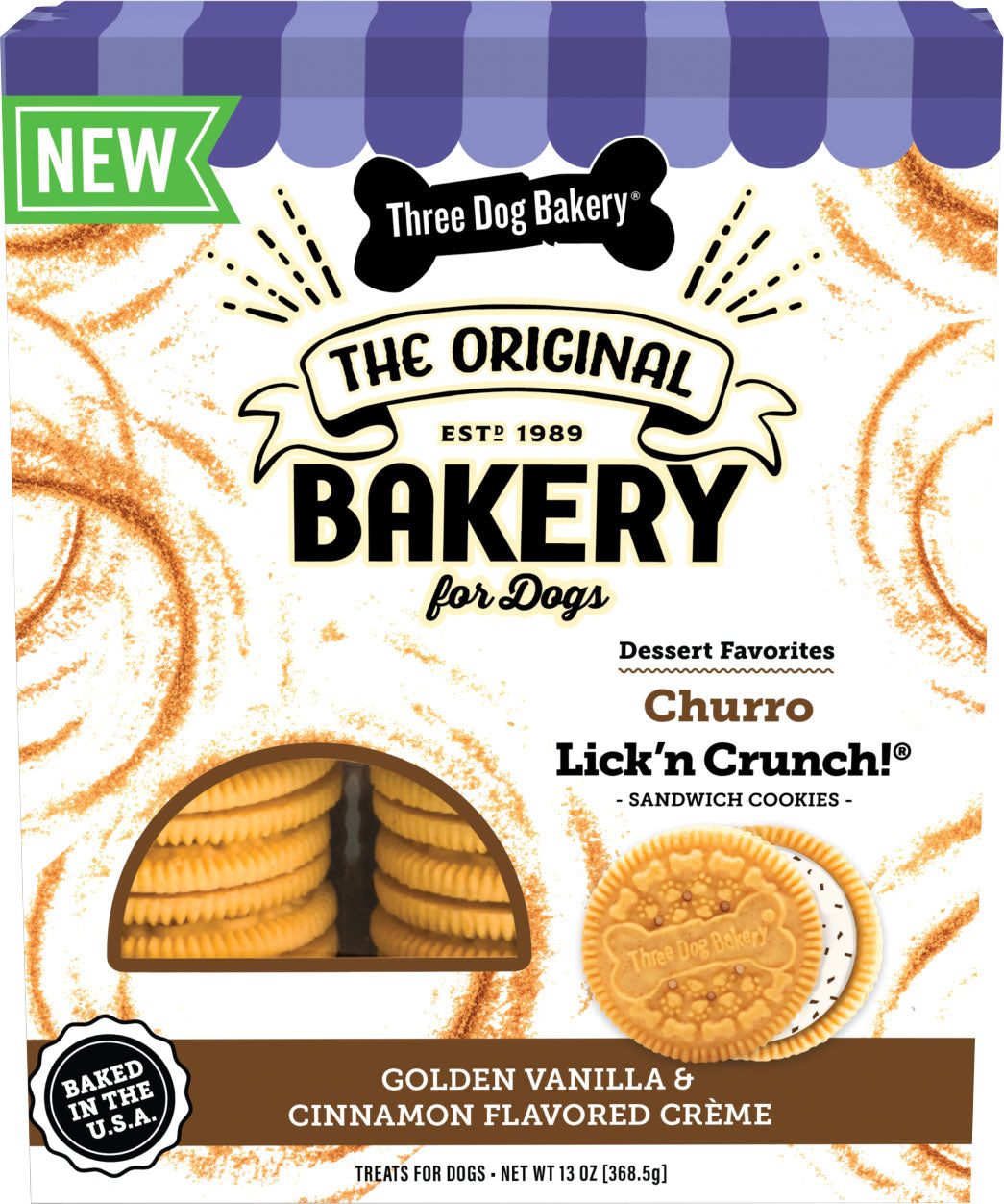 Lick 'N Crunch Sandwich Cookies