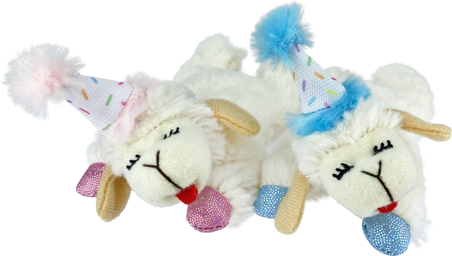 Multipet Birthday Lambchop Cat Toy